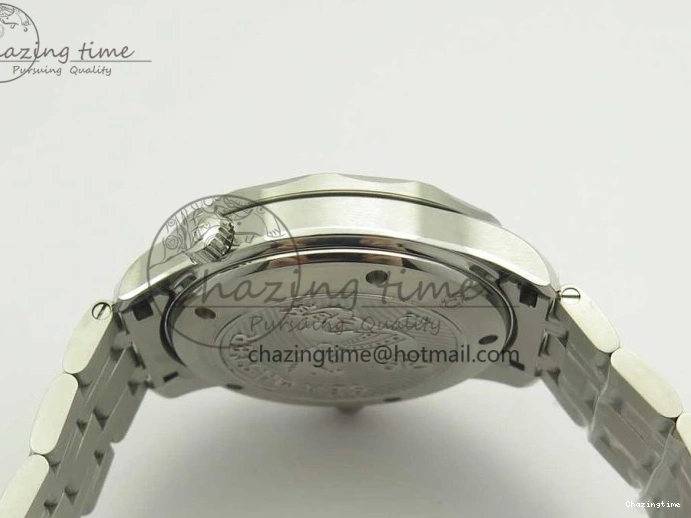 0120 WaterResistant Seamaster 300M SS MKS V3 1:1 Best Edition Black Dial Black Ceramic Bezel on SS Bracelet A 7981